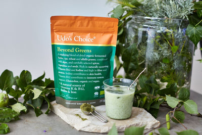 Bulletproof Matcha with Udo’s Greens
